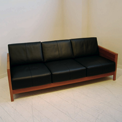 Threes Sofa - teak